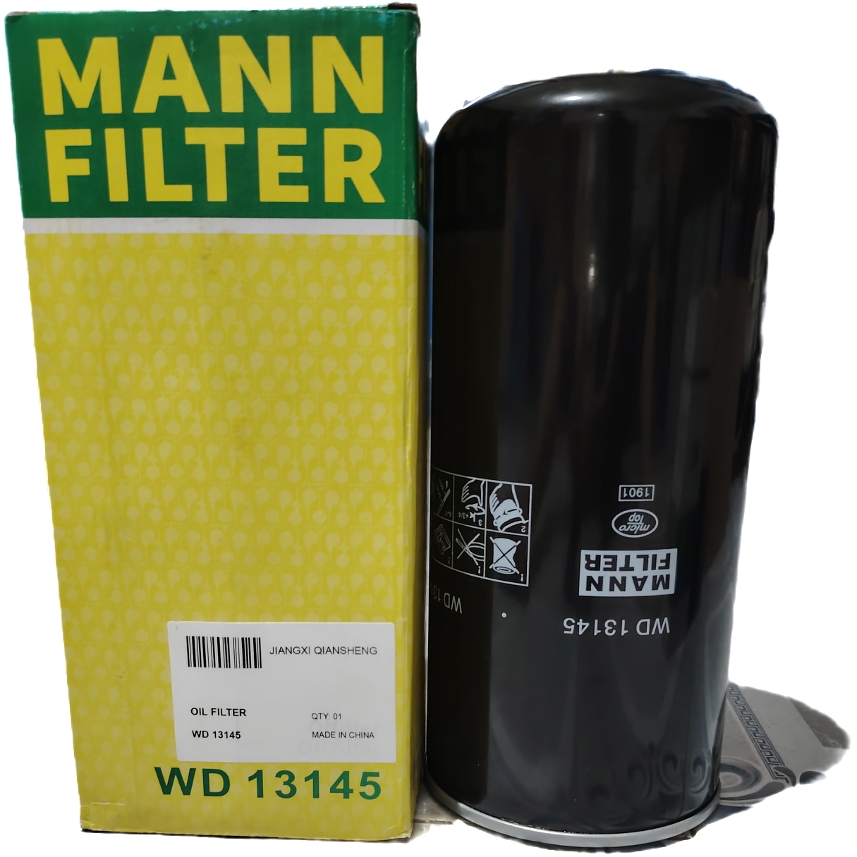 Lọc dầu Mann Filter chính hãng WD13145